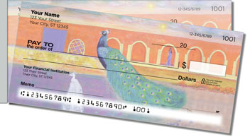 Fine Feathered Friends Side Tear Theme Checks
