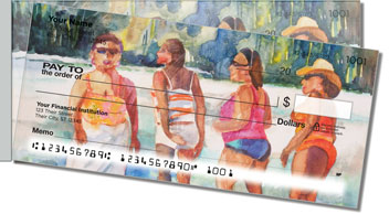 Just Beachy Side Tear Personalized Checks