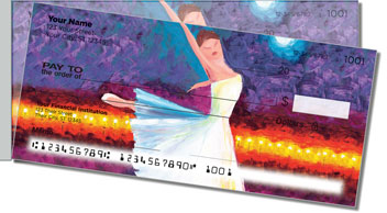 Parkside Stroll Side Tear Personalized Checks
