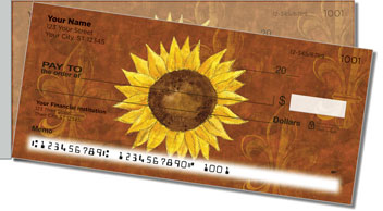 Sunflower Delight Side Tear Design Checks