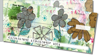 Rice Paper Flower Side Tear Theme Checks