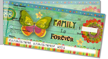 Friends and Family Side Tear Design Checks