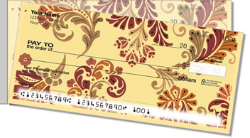 Prima Flourish Side Tear Design Checks