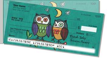 Folksy Charm Side Tear Personalized Checks