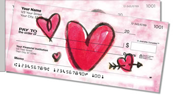 Love Lasts Side Tear Design Checks