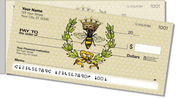 Queen Bee Side Tear Design Checks
