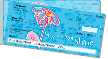 Blooming Gorgeous Side Tear Personalized Checks
