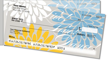 Mums in Bloom Side Tear Design Checks