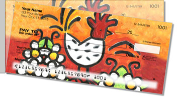 Womack Chicken Side Tear Design Checks