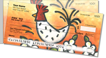 Womack Chicken Side Tear Theme Checks