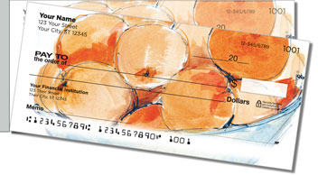 Fruits and Flowers Side Tear Design Checks