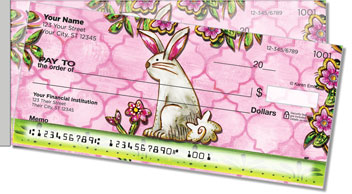 Embry Woodland Friend Side Tear Design Checks