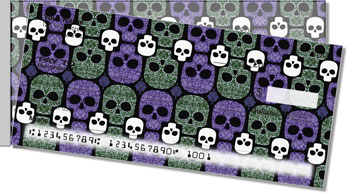 Damask Skull Side Tear Theme Checks