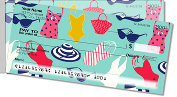 Nautical and Nice Side Tear Theme Checks