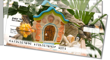 Miniature Fairy Garden Side Tear Theme Checks