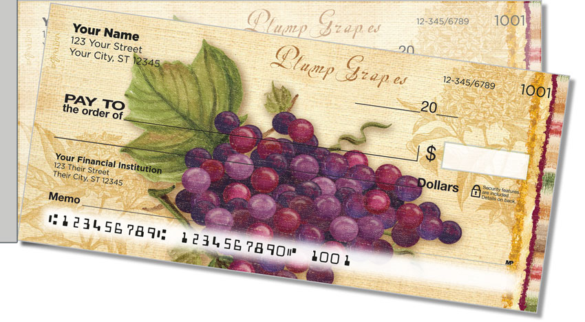 Vintage Fruit Side Tear Checks