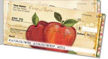 Vintage Fruit Side Tear Design Checks