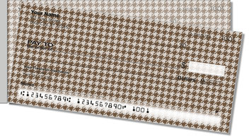Reed Houndstooth Side Tear Personalized Checks