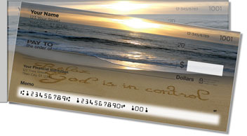 Inspirational Sand Scribbles Side Tear Design Checks