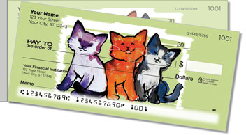 Wat Cat Side Tear Design Checks