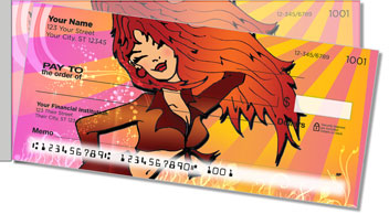 Sassy Girl Side Tear Design Checks