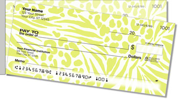 Marisu Valencia Safari Side Tear Personalized Checks