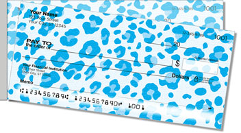 Urban Leopard Side Tear Personalized Checks