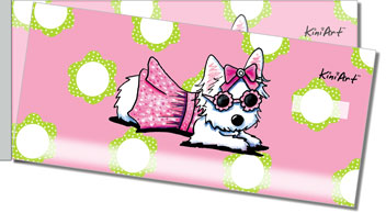 Miss Olivia Side Tear Design Checks