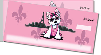 Miss Olivia Side Tear Personalized Checks