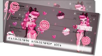 Sugar Doll Side Tear Design Checks