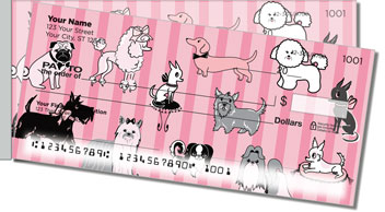 Doggy Boudoir Side Tear Theme Checks