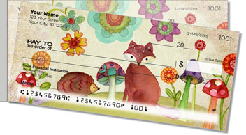 Zipkin Tree of Life 2 Side Tear Personalized Checks
