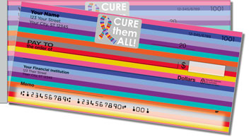Cancer - Cure Them All Side Tear Personalized Checks