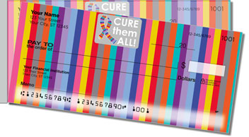 Cancer - Cure Them All Side Tear Theme Checks