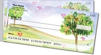 Giving Tree Side Tear Design Checks