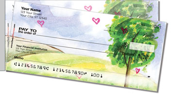 Giving Tree Side Tear Theme Checks