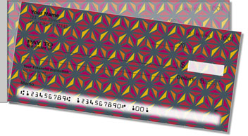 Starburst Lattice Side Tear Personalized Checks