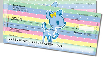 Cute Fawn Side Tear Theme Checks