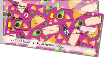 Fiesta Food Side Tear Theme Checks