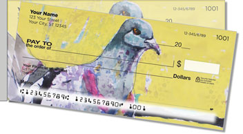 Pigeons Side Tear Design Checks