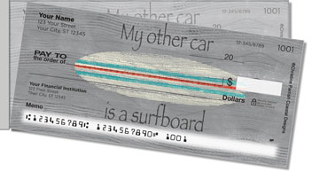 Barker Surfing Side Tear Design Checks