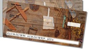 Antique Tool Side Tear Design Checks