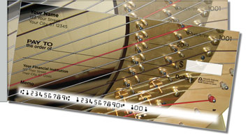 Heavenly Harp Side Tear Design Checks
