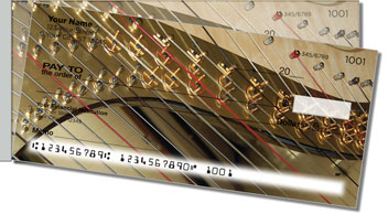 Heavenly Harp Side Tear Personalized Checks