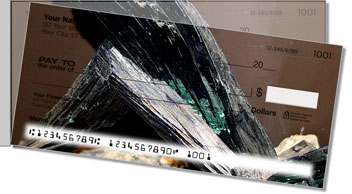 Minerals from the Earth Side Tear Personalized Checks