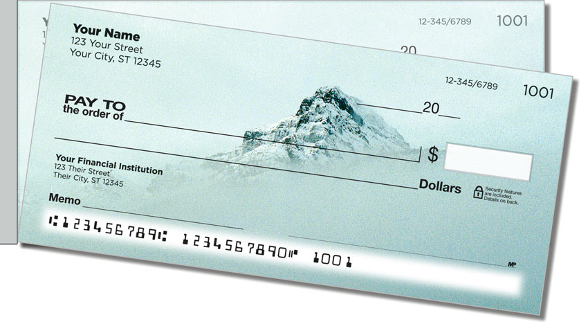 Winter Mountain Side Tear Checks