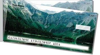 Rocky Mountains Side Tear Design Checks