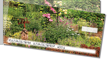 Peaceful Garden Side Tear Design Checks