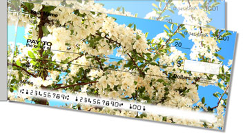 Apple Blossom Side Tear Theme Checks