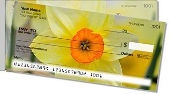 Golden Daffodil Side Tear Theme Checks
